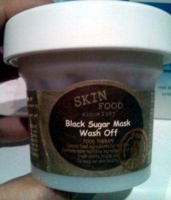 Black sugar mask wash off
