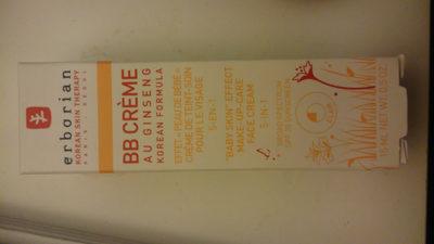 BB crème au ginseng korean formula