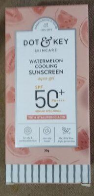 Dot and key Watermelon cooling sunscreen