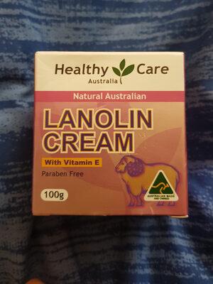 Lanolin cream with vitamin E