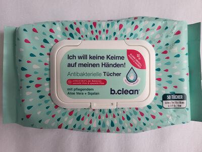 B.Clean Antibakterielle Tücher