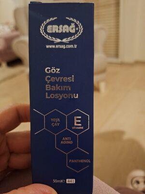 Göz Çevresi Bakım Losyonu