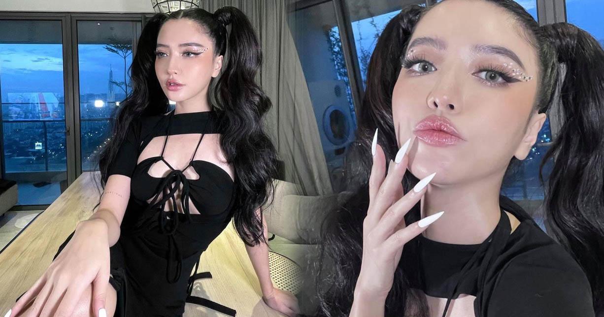 Bích Phương yêu thích kiểu trang điểm bóng nhẫy 