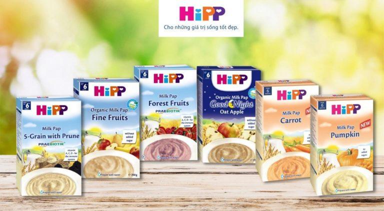 Bột ăn dặm Hipp có tốt không? Phân loại bột ăn dặm Hipp