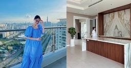 Hoa hậu Phương Khánh khoe penthouse ở tuổi 27: Không gian thoáng rộng, tầm view mãn nhãn