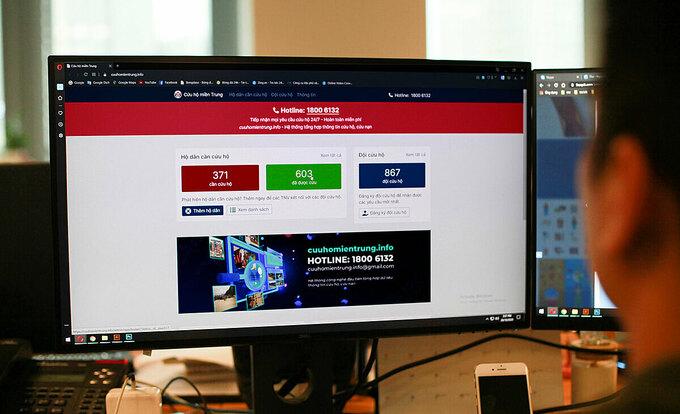 40 kỹ sư Việt trên khắp thế giới xây dựng web cứu trợ miền Trung