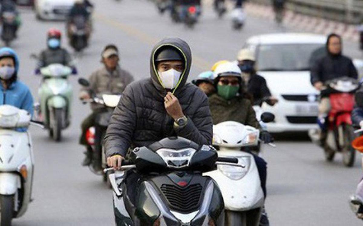 Không khí lạnh gây mưa rét ở Bắc bộ và Bắc Trung bộ từ đêm nay