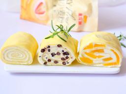 Cách làm bánh crepe cuộn kem tưởng khó mà hoá ra dễ không tưởng