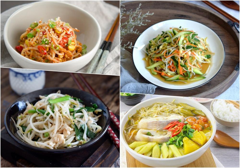 Danh sách các món ăn từ giá đỗ làm nhanh, ăn ngon, dễ chế biến