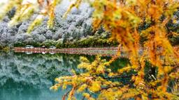 Thung lũng Bipenggou khi vào thu như cảnh thần tiên chốn hạ giới