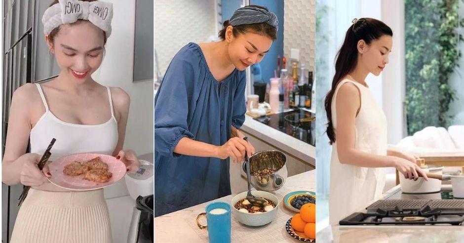 Thời trang vào bếp của sao Việt: Ngọc Trinh quyến rũ, Hà Hồ chuẩn vợ hiền