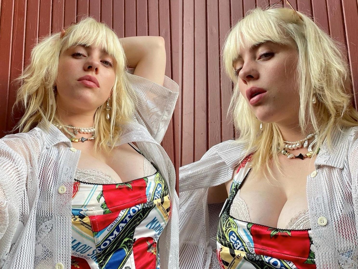 Billie Eilish khiến dân tình "bỏng mắt" với loạt ảnh selfie vô cùng sexy