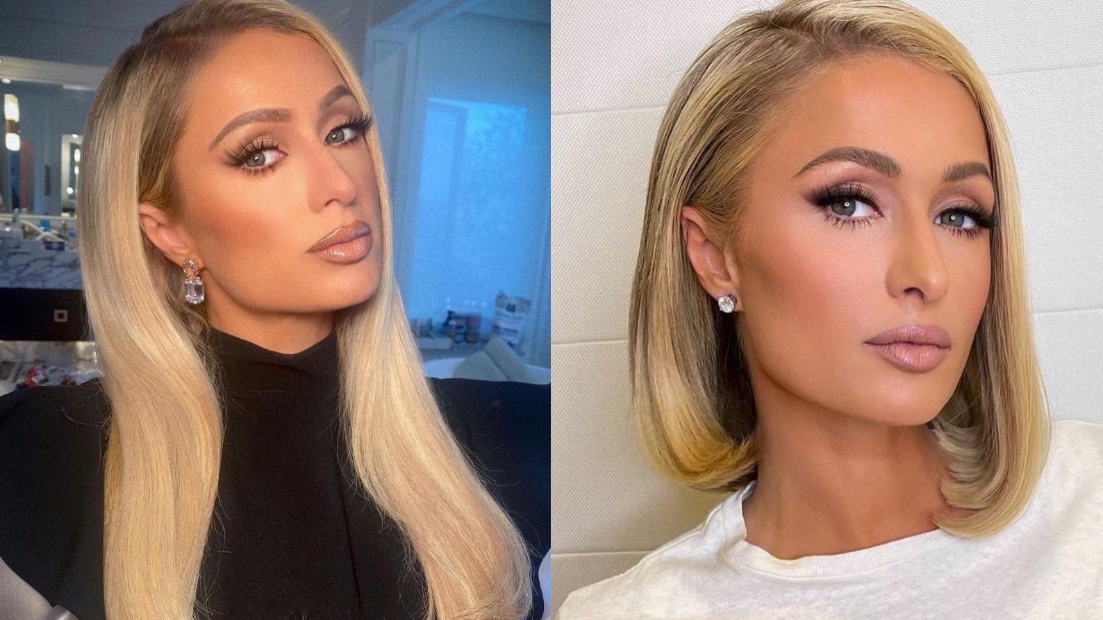 Paris Hilton xinh đẹp và trẻ trung với mái tóc ngắn dù đã 40 tuổi