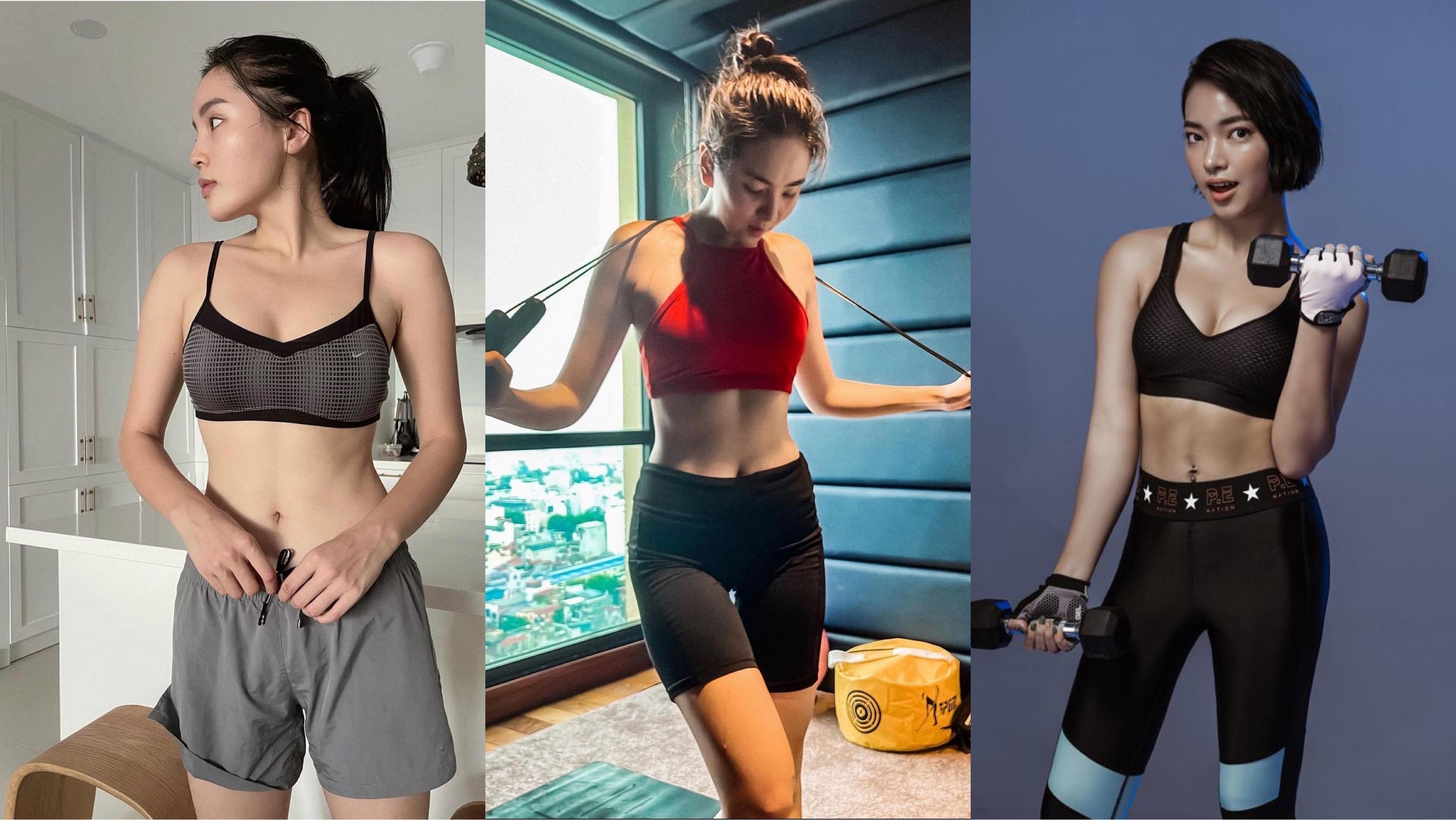 Hoa hậu Kỳ Duyên và mỹ nhân Việt giữ dáng chỉ với một bài tập rất đơn giản