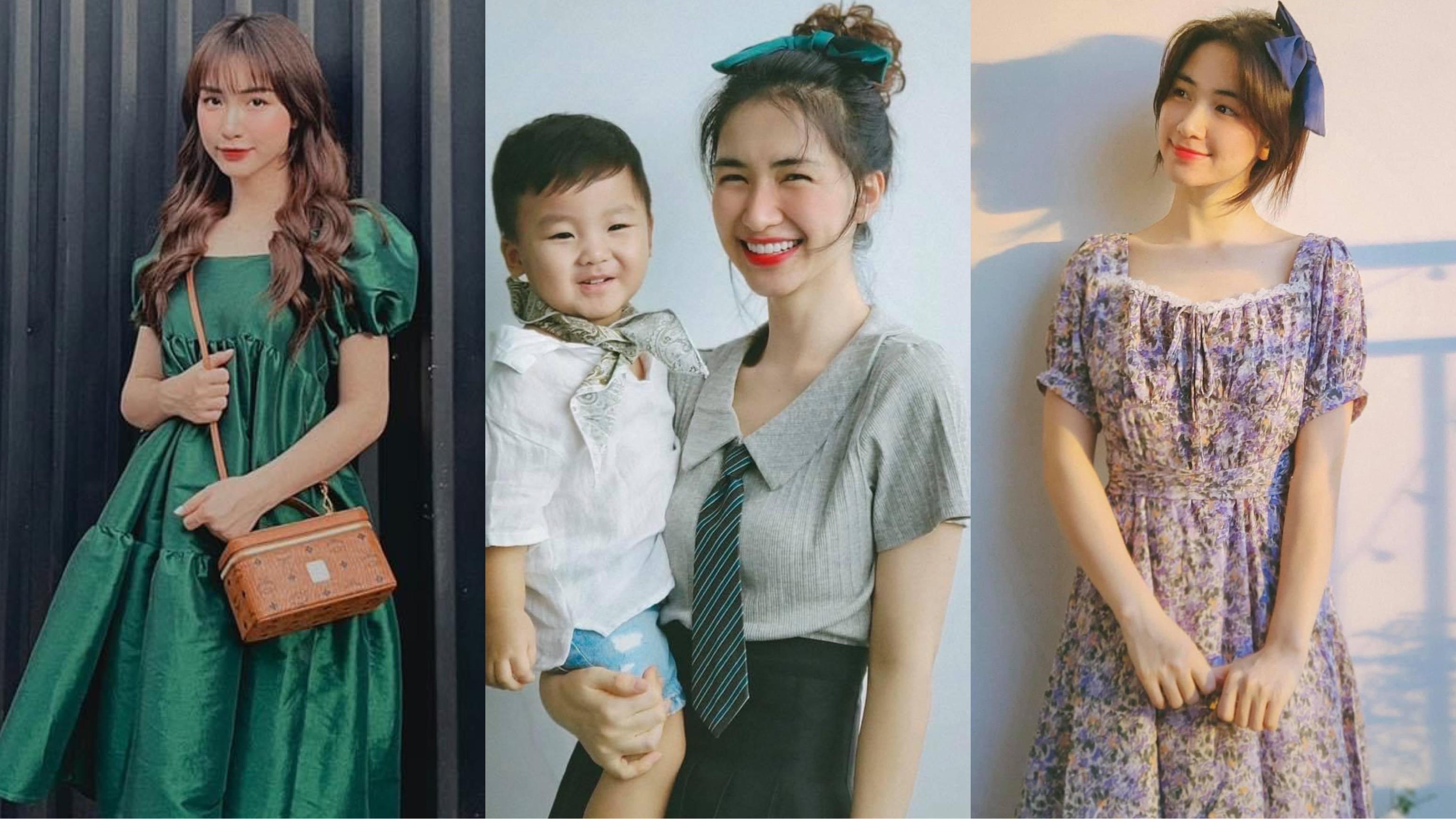 "Mẹ bỉm sữa" Hoà Minzy đổi style ngày càng trẻ trung khiến dân tình cứ ngỡ chị gái của bé Bo