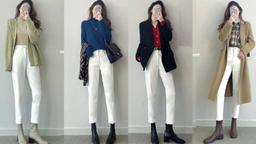 Năm mới Nhâm Dần, chỉ cần sắm 1 chiếc quần jeans trắng là chị em có ngay 7 set đồ sành điệu