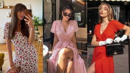 Váy xẻ tà: Vũ khí giúp gái Pháp tỏa sáng trong mùa hè, vừa gợi cảm lại vừa thướt tha tựa nàng thơ