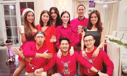 Linh Rin có mặt tại bữa tiệc giáng sinh nhà Hà Tăng chứng tỏ đám cưới không xa