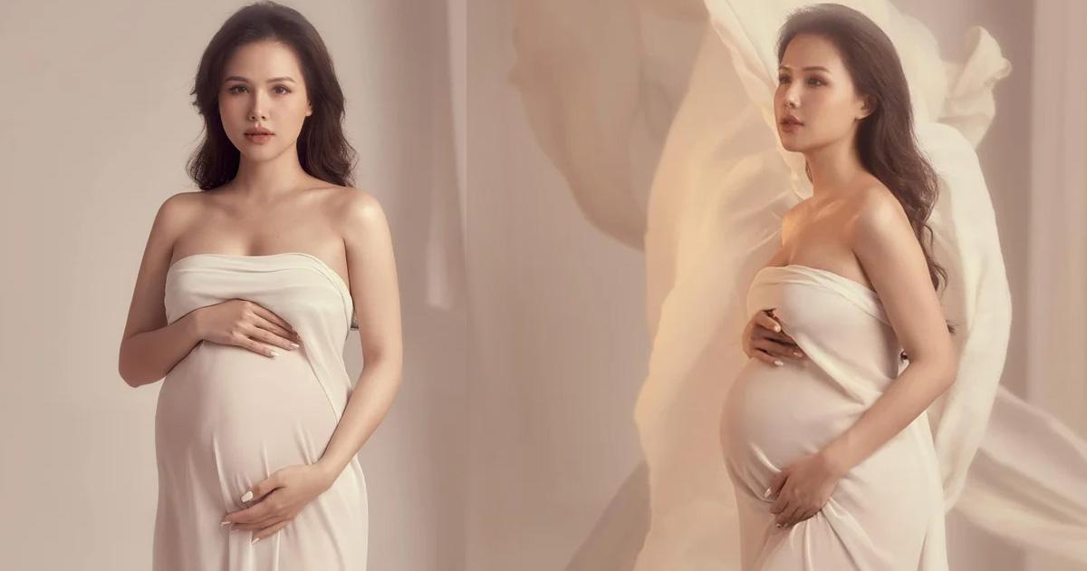 Phu nhân tập đoàn nghìn tỷ Phanh Lee khoe sắc vóc ở tháng thứ 7 thai kỳ