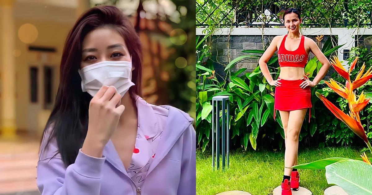 Hôm qua sao làm gì (9/6): Hoa hậu Khánh Vân giản dị ở khu cách ly; Lã Thanh Huyền khoe dáng thon gọn