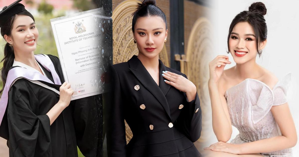 Học vấn và trình tiếng Anh của dàn mỹ nhân Việt thi sắc đẹp quốc tế trong năm nay