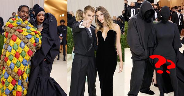 Thời trang cặp đôi Hollywood tại Met Gala 2021: Justin Bieber lần đầu đồng điệu với vợ, Rihanna, A$AP Rocky "phá đảo" phong cách