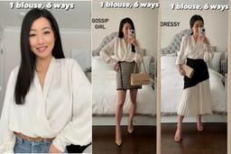 6 cách mix&match với áo blouse trắng cho chị em công sở mặc cả tuần không nhàm chán