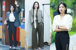 Lấn át cả nữ chính, nữ phụ "Hẹn hò chốn công sở" gợi ý thời trang đi làm vừa sang vừa trẻ