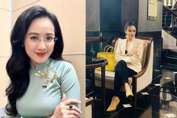 Chịu chi như BTV Hoài Anh, mua 3 chiếc túi hiệu đắt đỏ giống nhau chỉ khác màu