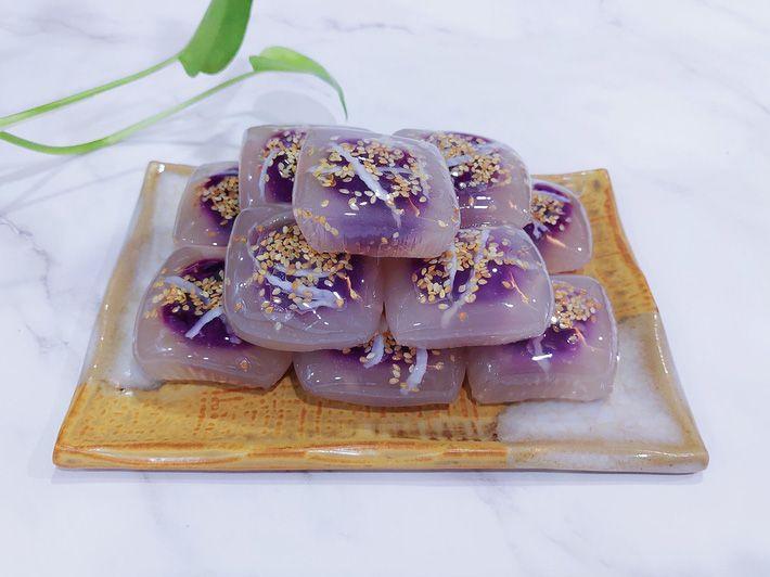 Cách làm bánh su sê khoai lang tím cực đẹp mắt, ngon miệng đãi cả nhà