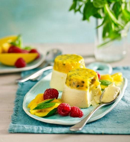 Cách làm panna cotta chanh dây mịn mướt cho ngày hè ngay tại nhà