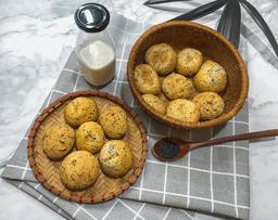 Cách làm bánh mì mè đen Hàn Quốc vừa giòn vừa dẻo bằng nồi chiên không dầu