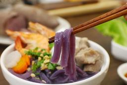 Cách làm bánh canh khoai lang tím bắt mắt, ngon miệng lại đủ chất cho cả gia đình