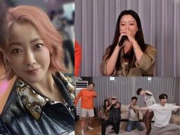 Kim Hee Sun hát karaoke để trẻ lâu