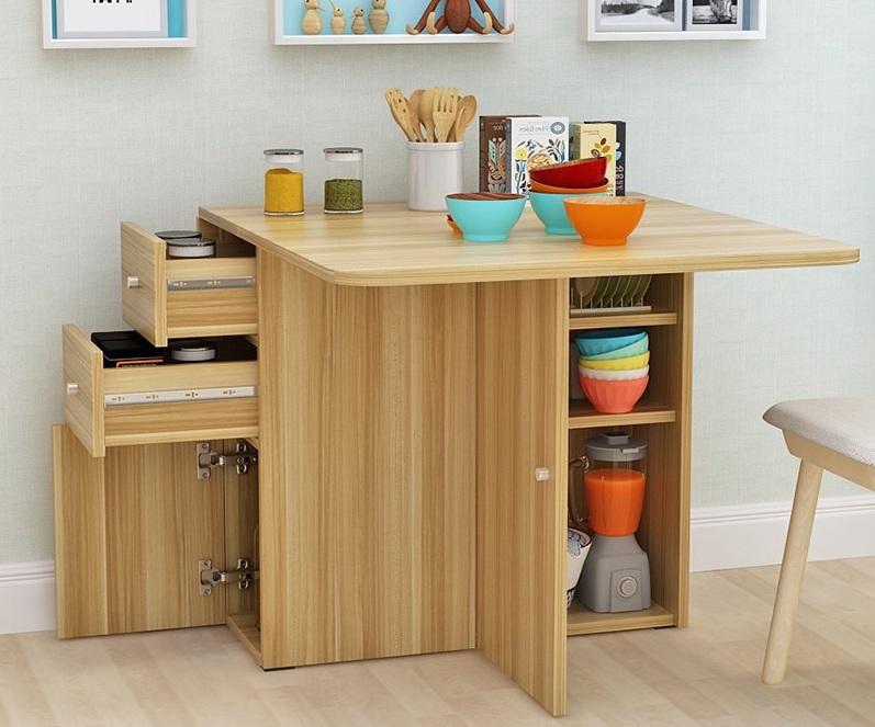 3 mẫu bàn ăn đa năng có khả năng “biến hình” cực thông minh cho nhà chật