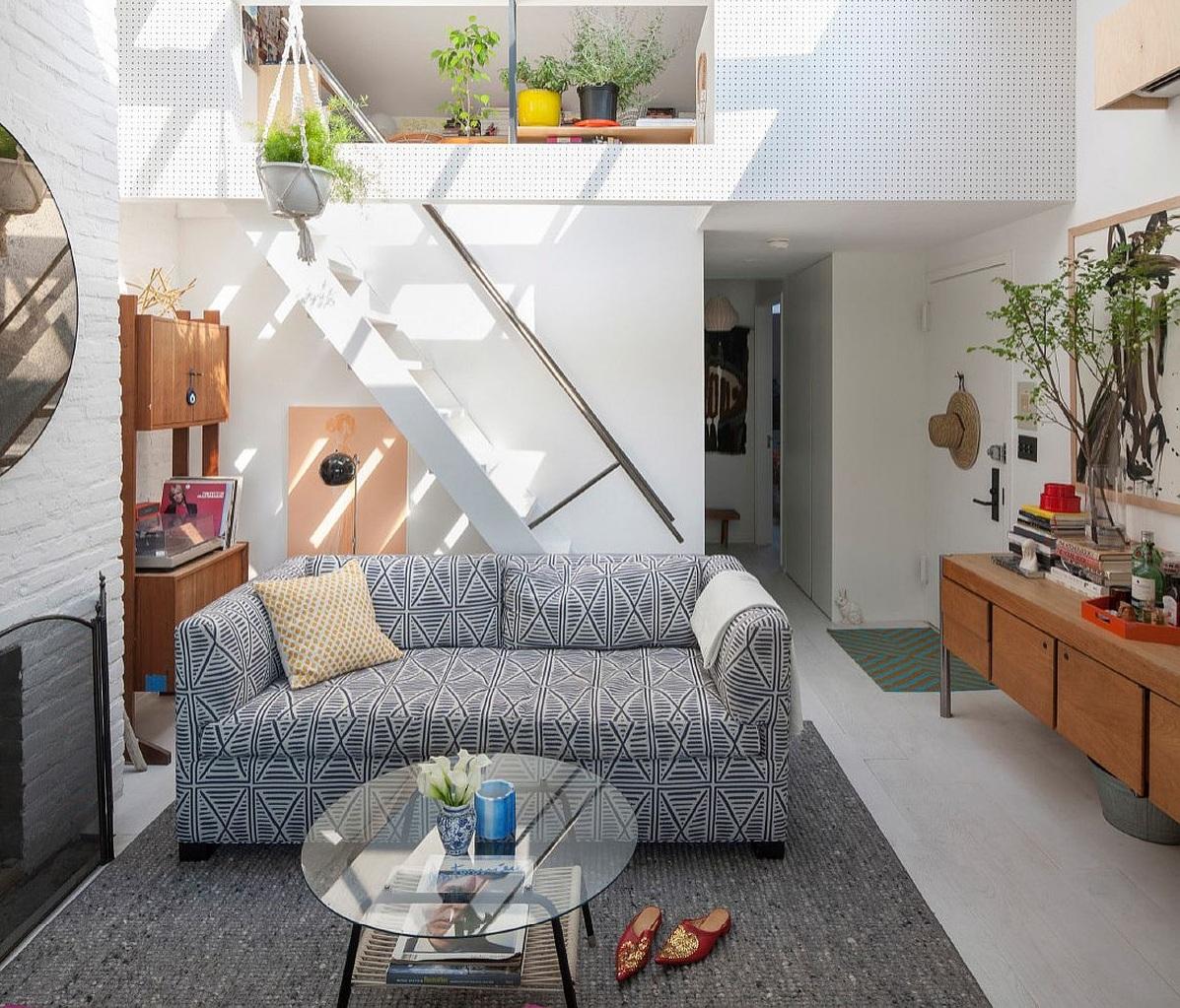 Ngắm 10 phòng khách nhỏ vẫn hút ánh nhìn nhờ thiết kế sofa ấn tượng