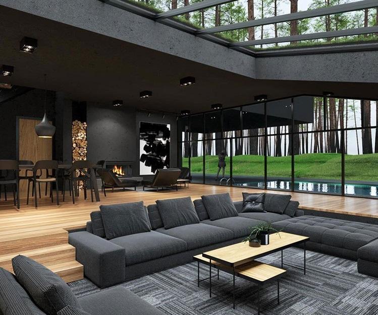 Dự án "Black Villa" - biệt thự trong rừng bí ẩn và sang trọng tại New York