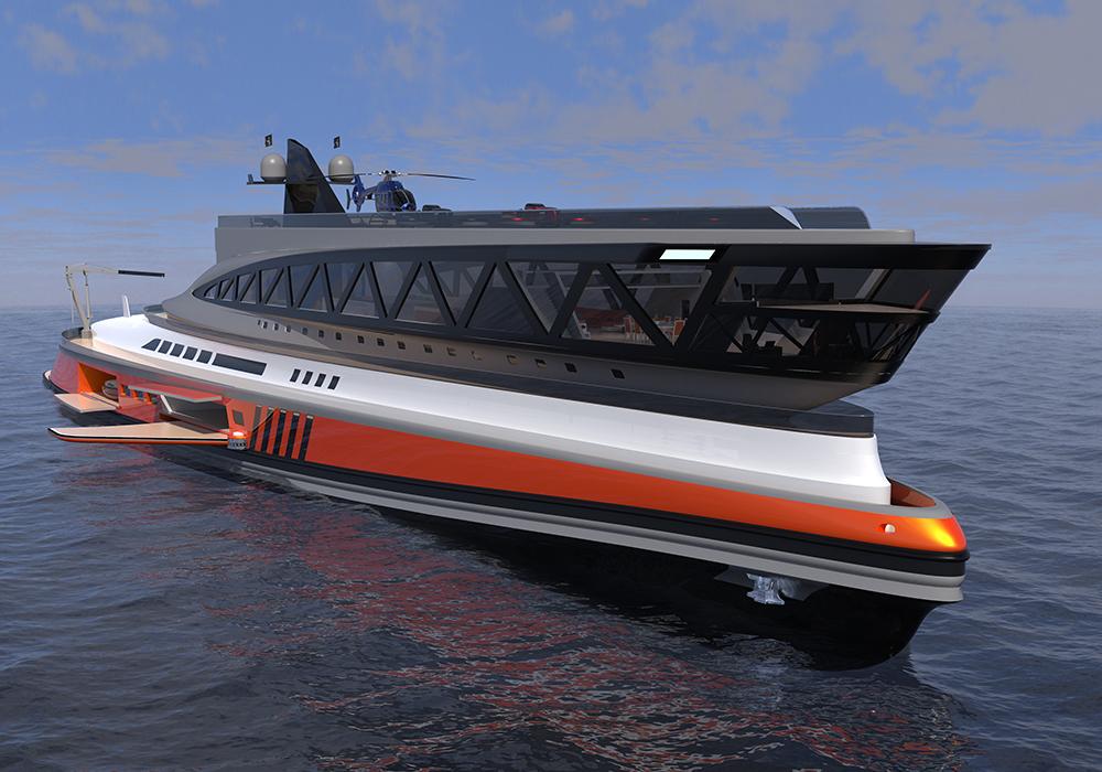 Chiêm ngưỡng siêu du thuyền "cá mập" trị giá hơn 8000 tỷ của giới siêu giàu