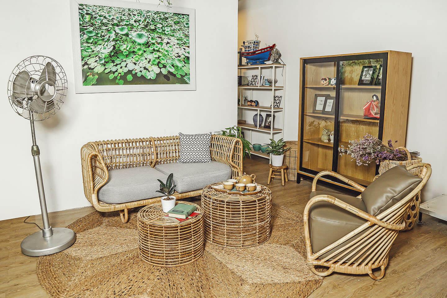 Cách làm sạch nội thất mây tre đan nhanh và hiệu quả để đón Tết