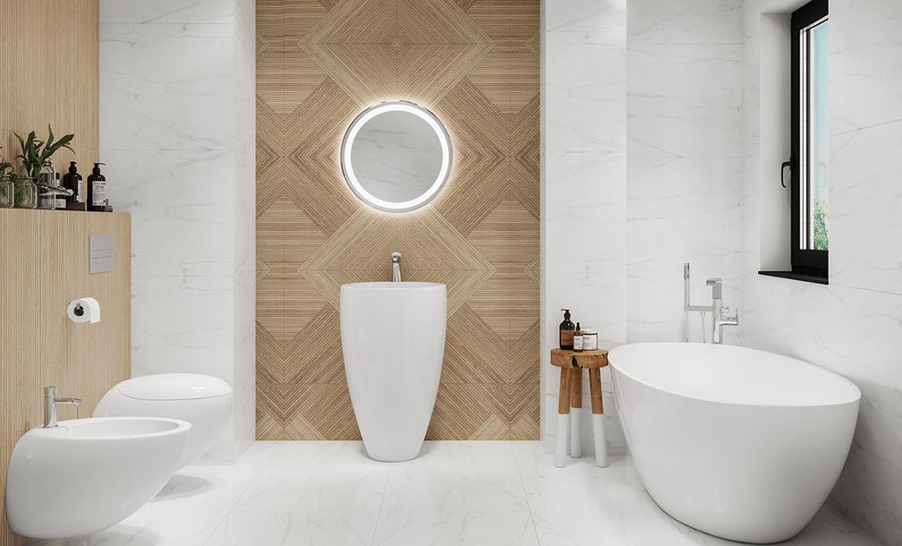 1 phòng tắm "biến hóa" đến 10 phong cách, phong cách nào cũng đẹp