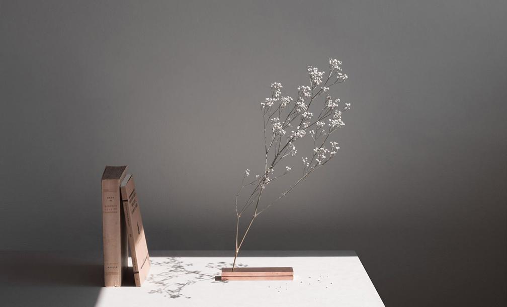 Giá đỡ "No Vase", cách khoe trọn vẹn vẻ đẹp của hoa và tô điểm phòng khách