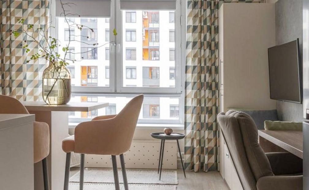 Căn hộ chỉ 23m² nhưng vẫn đầy đủ tiện nghi xinh xắn cho cặp vợ chồng son