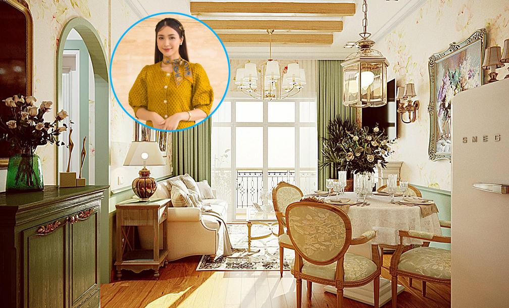 Căn hộ 50m² phong cách vintage góc nào cũng xinh của Hòa Minzy