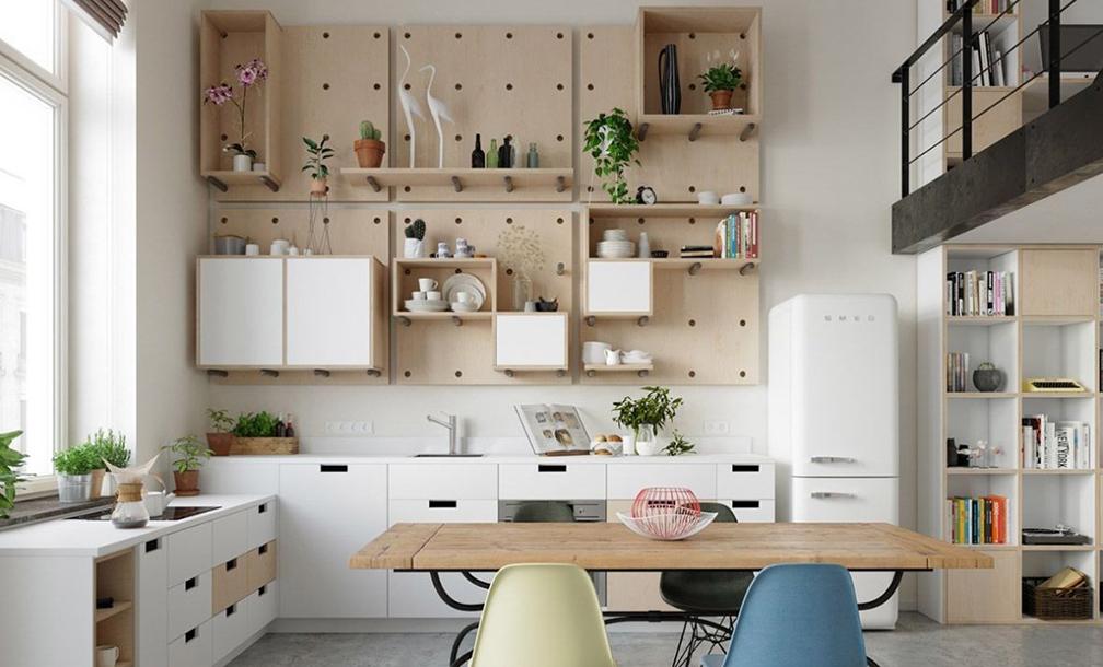 9 ý tưởng lưu trữ sáng tạo và đẹp mắt từ bảng pegboard đơn giản nhưng linh hoạt