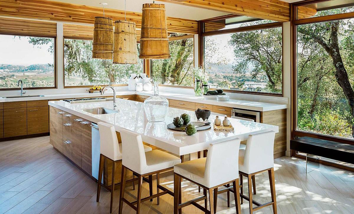 Xu hướng thiết kế bếp 2021: Chào đón yếu tố tự nhiên và lưu trữ thông minh