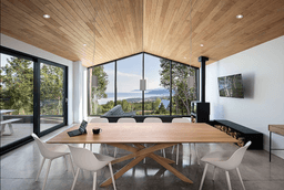 Nhà trong mơ là gì? Là ngôi nhà gỗ view nhìn thẳng ra hồ an yên thế này!