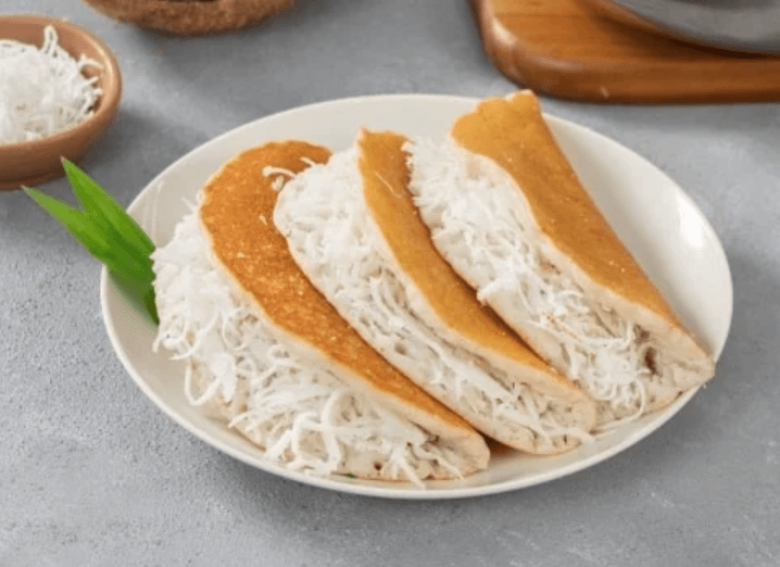 Cách làm bánh bò dừa nướng bằng chảo chống dính ngay tại nhà