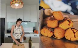 Kỳ Duyên hướng dẫn cách nướng khoai mật, Salim phấn khởi nhờ gói xôi cô Mây