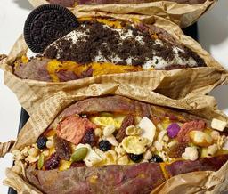 Khoai lang nướng sốt mochi giá có gì mà giá trăm ngàn được giới trẻ Trung Quốc ưa chuộng?