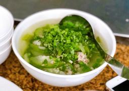 Cách nấu canh bí đao thịt băm, 10 phút là có món canh ngon ngọt đậm đà